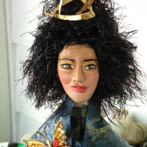 MADAME BUTTERFLY elemental art doll image 2