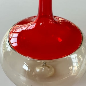 Vase vintage en verre d'art de Murano 'Bolle' par Tapio Wirkkala pour Venini image 1