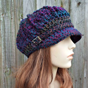 Crochet Hat, Womens Hat, Winter Hat, Newsboy Hat, Golf Cap, Baker Boy Hat, Crochet Cap, Newsboy Cap, Hat With Brim, Bedazzle - Etsy Crochet Hat, Womens Hat, Winter Hat, Newsboy Hat, Golf Cap, Baker Boy Hat, Crochet Cap, Newsboy Cap, Hat With Brim, Bedazzle - Etsy