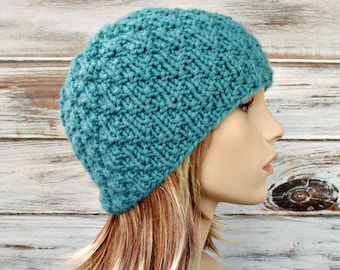 Knit Hat Knitting Pattern, Womens Hat, Mens Hat, Knitted Hat Pattern, Knitting Tutorial, Iotla Valley Beanie Pattern