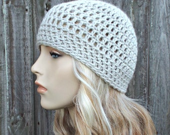 Strandhatt, Åtsittande mössa, Skullcap, Virkad mössa, Damhatt, Herrhatt, Lätt sommarmössa, Strandmössa, Virkad mössa