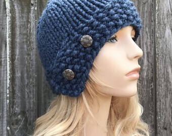 Chunky Knit Hat, Womens Hat Mens Hat, Winter Hat, Knit Cap