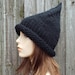 Ayeala Beck reviewed Black Witch Hat Black Wizard Hat Halloween Costume Halloween Hat Chunky Knit Hat Womens Hat Fall Fashion