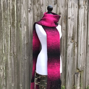 Oversized Scarf, Womens Scarf, Mens Scarf, Winter Scarf, Double Knit Scarf Handmade, Fall Fashion, Winter Accessories, Knit Accessories