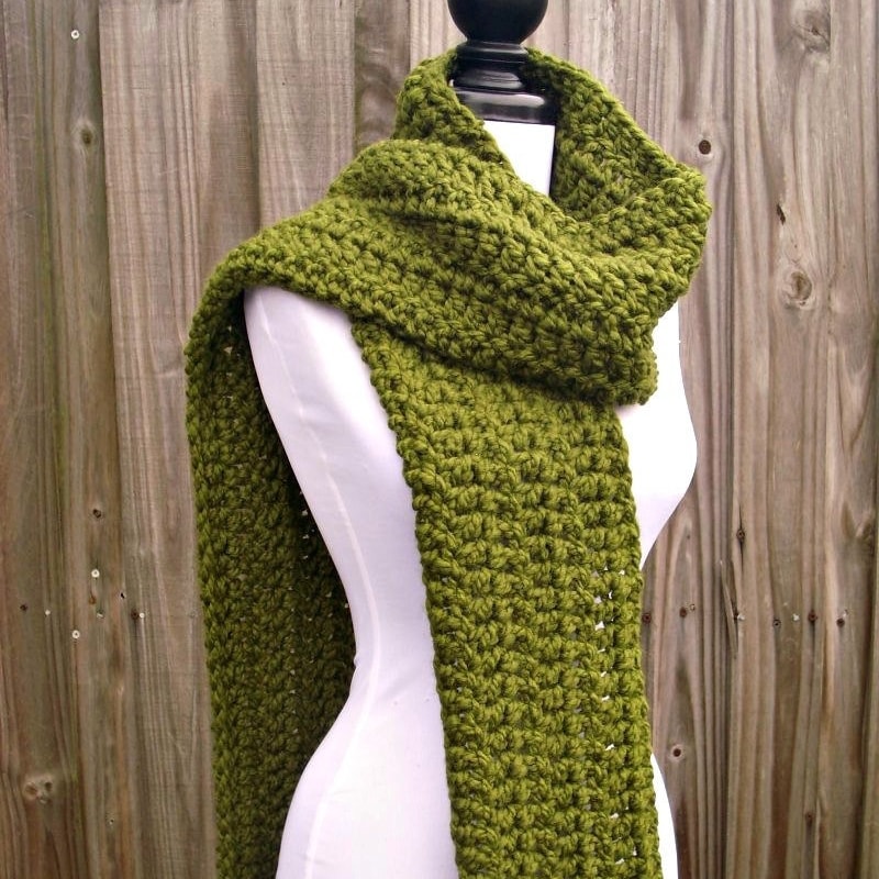 Crochet Scarf Women Etsy