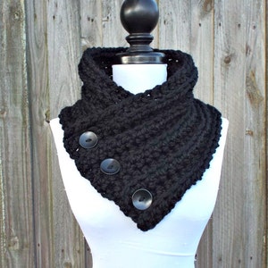 Chunky Crochet Cowl, Crochet Neckwarmer, Crochet Scarf, Neck Warmer, Womens Cowl, Mens Cowl, Womens Scarf, Mens Scarf, Wellington Cowl