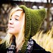 Instant Download Knitting Pattern - Knit Hat Knitting Pattern - Knit Hat Pattern Signature Pixiebell Pixie Hat Pattern - Womens Hat Pattern