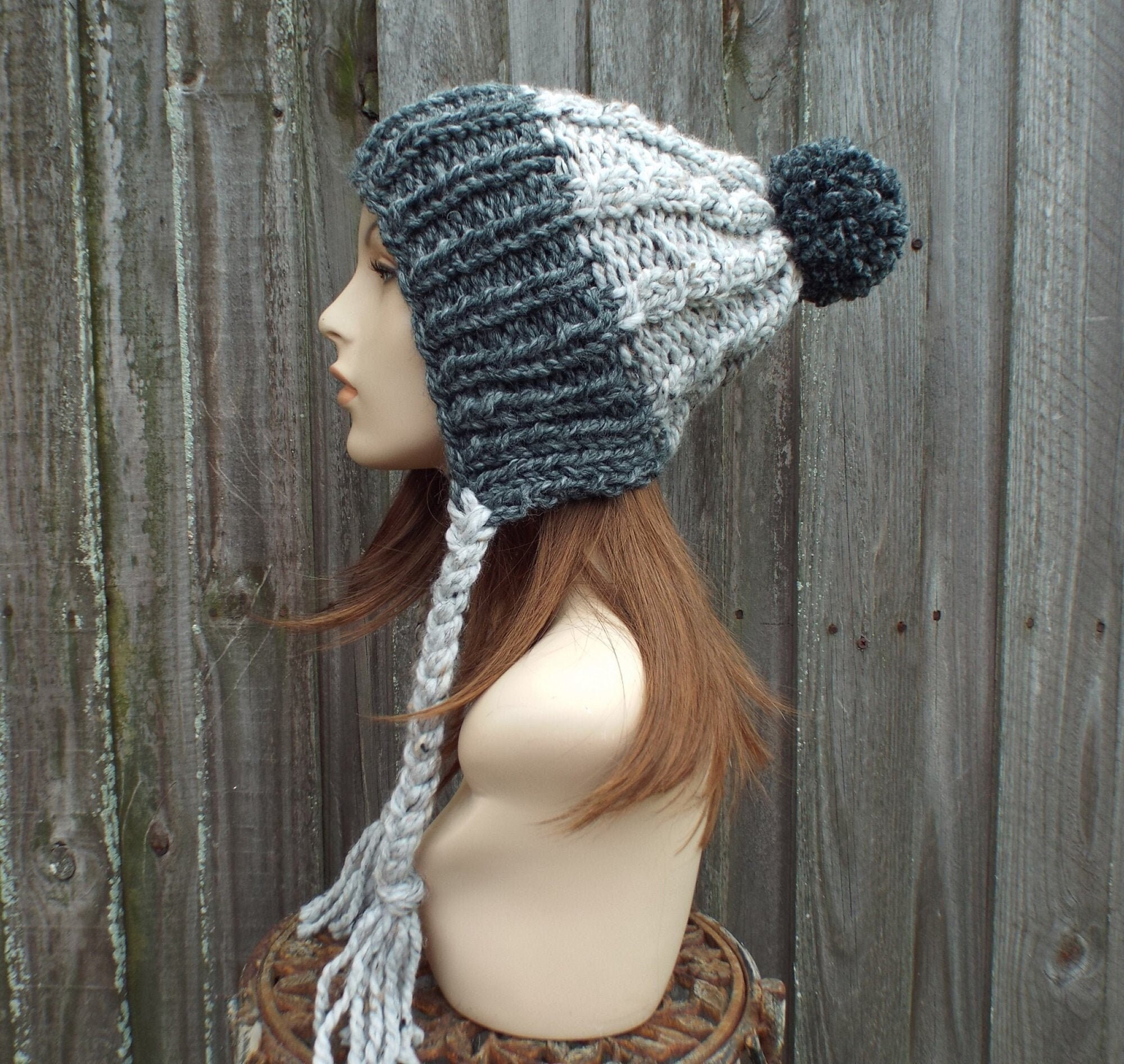 Hand Knit Pom Pom Hat, Chunky Knit Hat, Womens Hat, Mens Hat, Winter Hat, Cable Hat, Knit Cap, Cable Knit Beanie, Tallulah Slouchy Beanie - Etsy Hand Knit Pom Pom Hat, Chunky Knit Hat, Womens Hat, Mens Hat, Winter Hat, Cable Hat, Knit Cap, Cable Knit Beanie, Tallulah Slouchy Beanie - Etsy