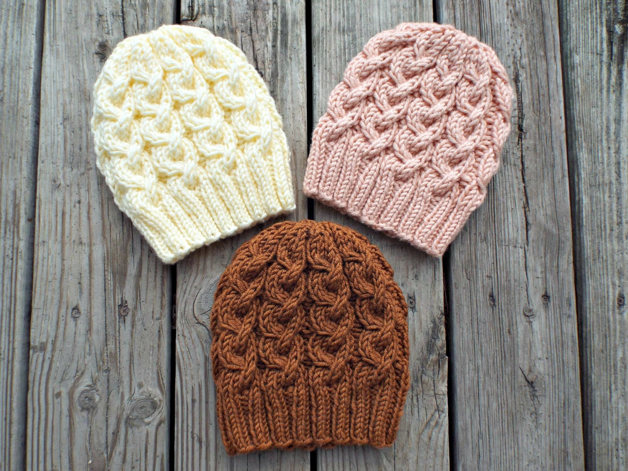 Knitted Hat Pattern Cable Hat Knitting Pattern Knitted Beanie Pattern Bulky Yarn Mens Beanie Womens Hat Hawthorne Cable Beanie Etsy UK