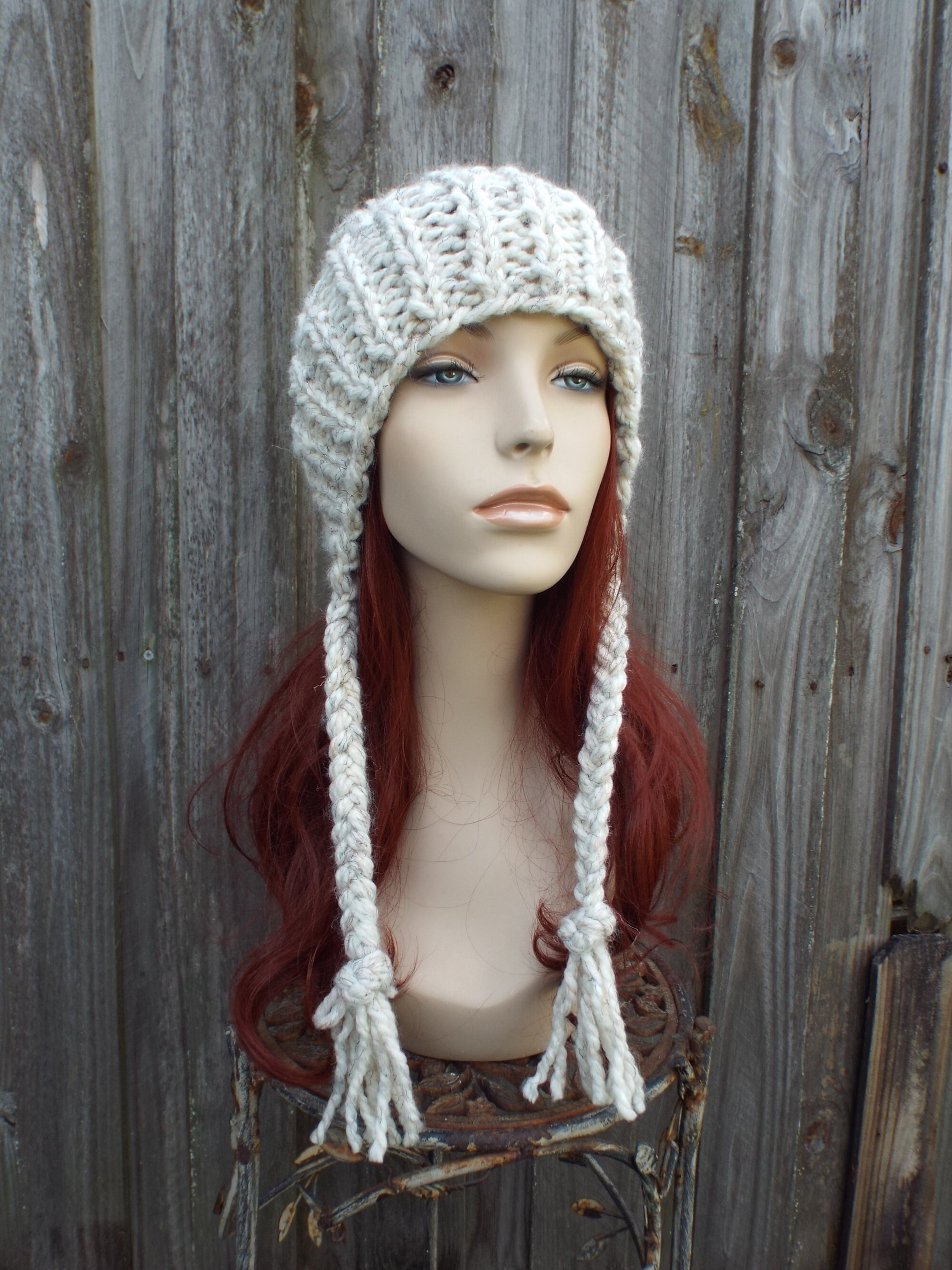Chunky Knit Hat, Womens Hat, Mens Hat, Winter Hat, Slouchy