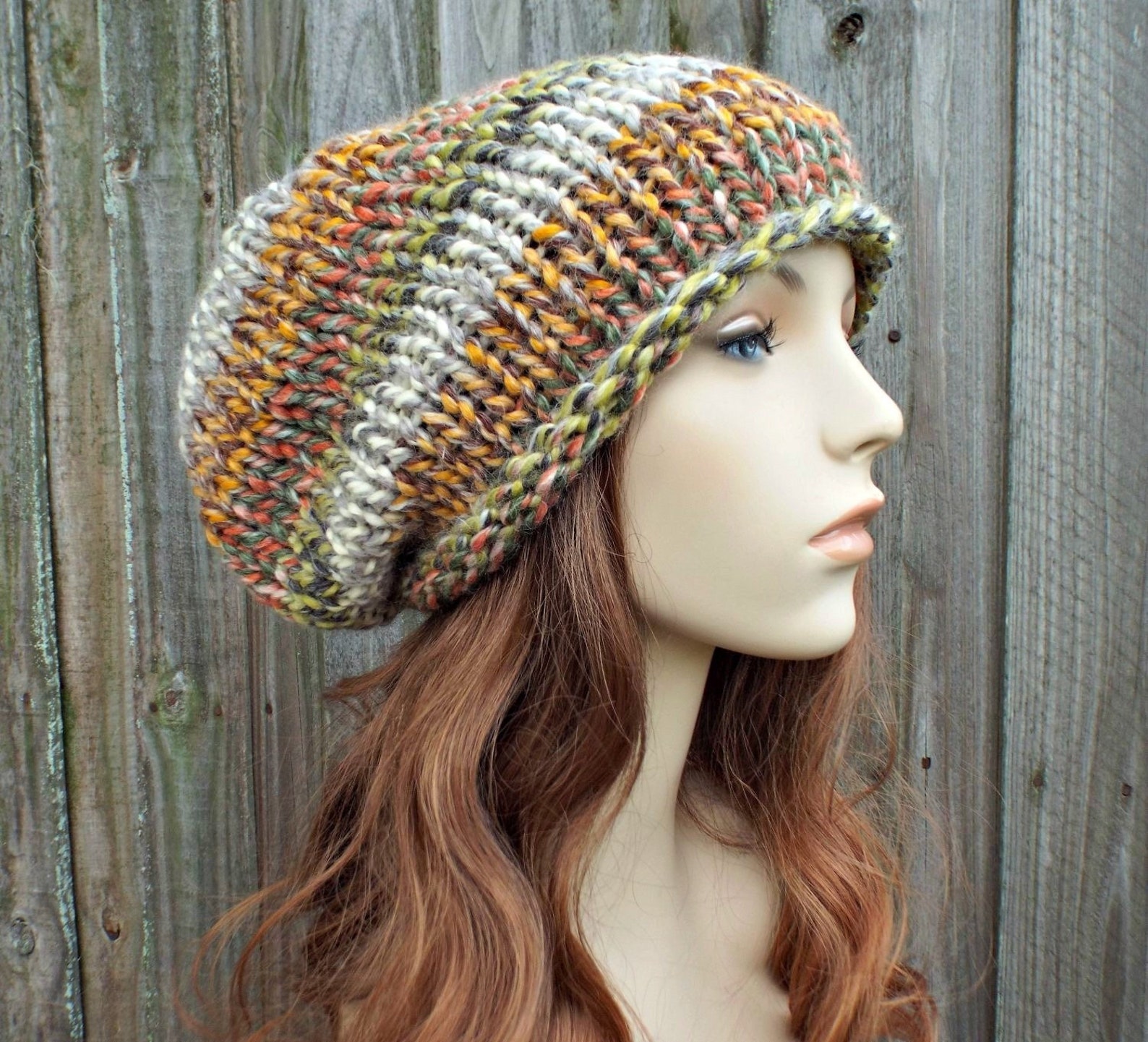 Chunky Knit Hat Pattern, Easy Knitting Pattern, Knit Beanie Pattern ...
