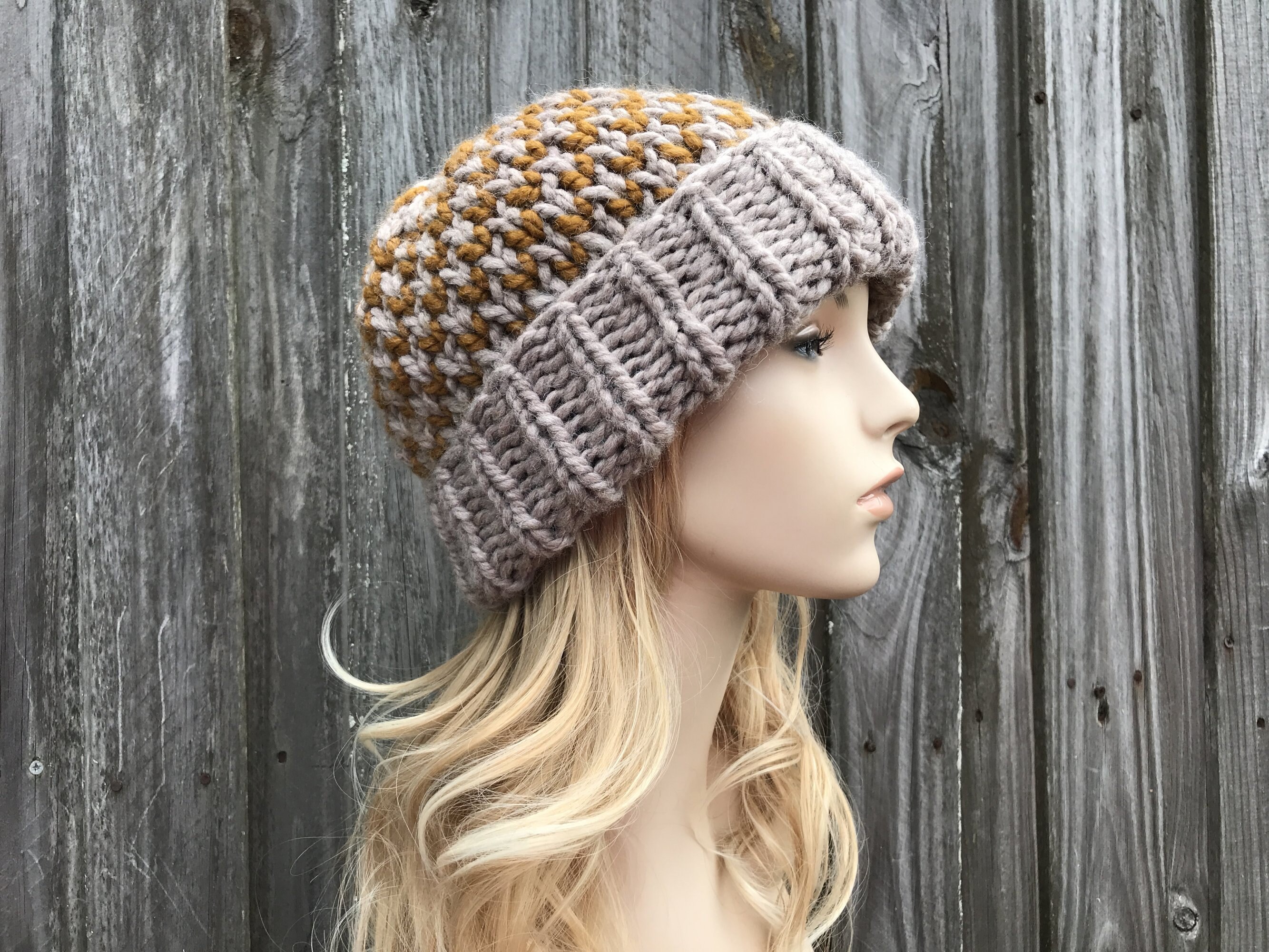 帽子 HLT Boucle Knit Cap Varley Vernon Boucle Knit Hat in Charcoal | REVOLVE