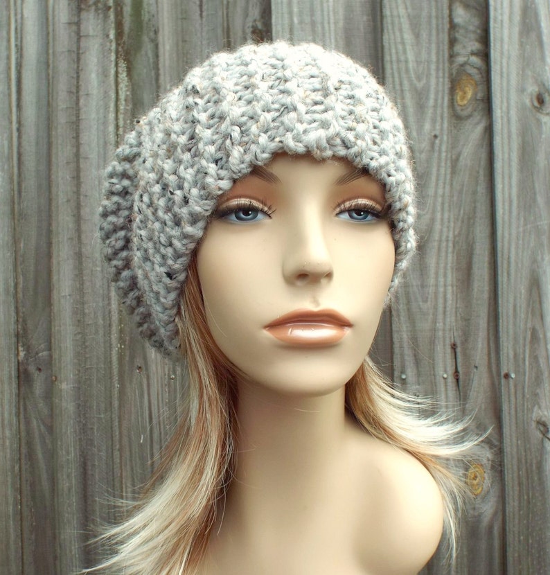 Chunky Knit Hat Mens Hat Womens Hat Winter Hat Oversized Hat Etsy