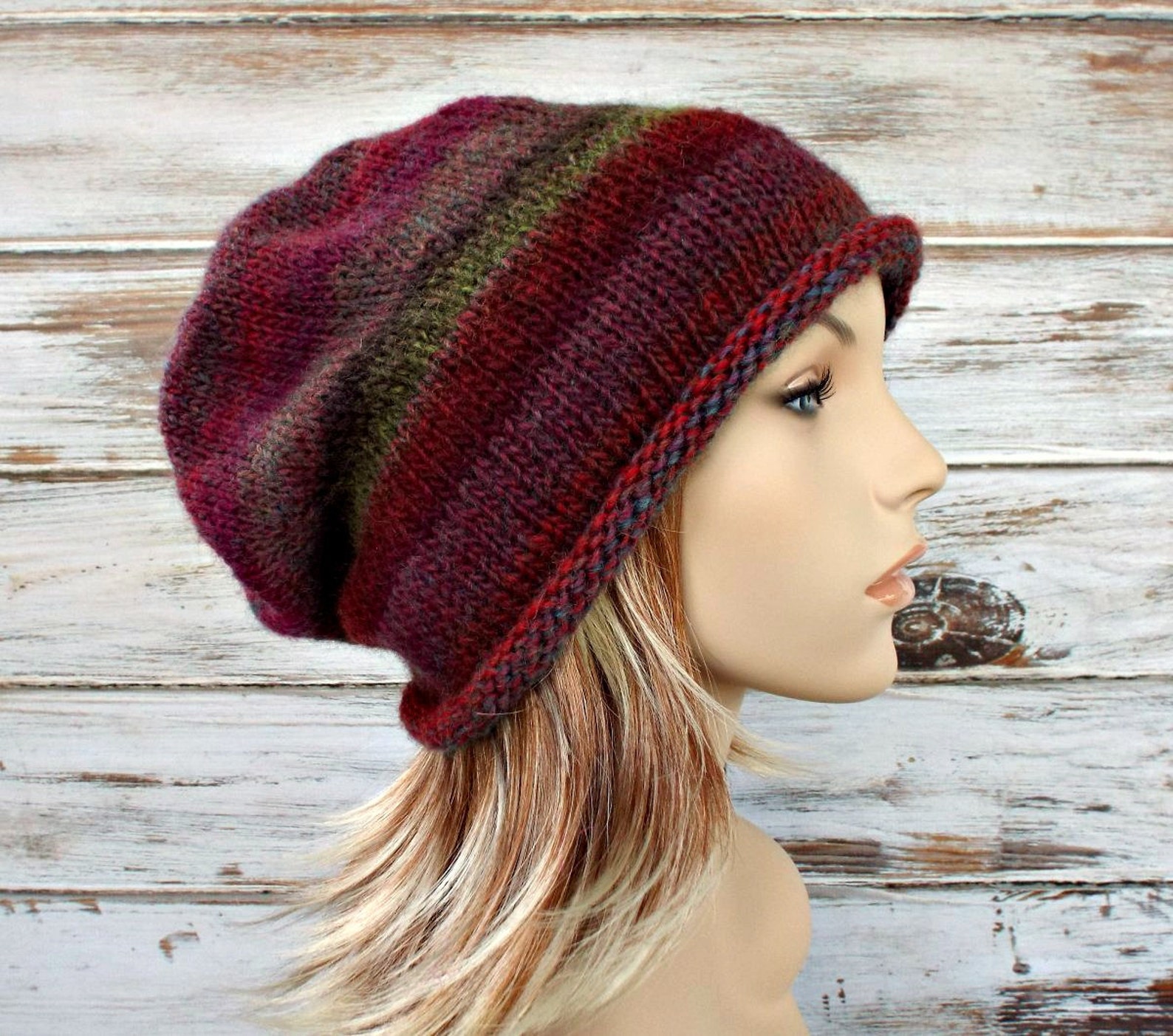 Instant Download Knitting Pattern Knit Hat Knitting Pattern Etsy