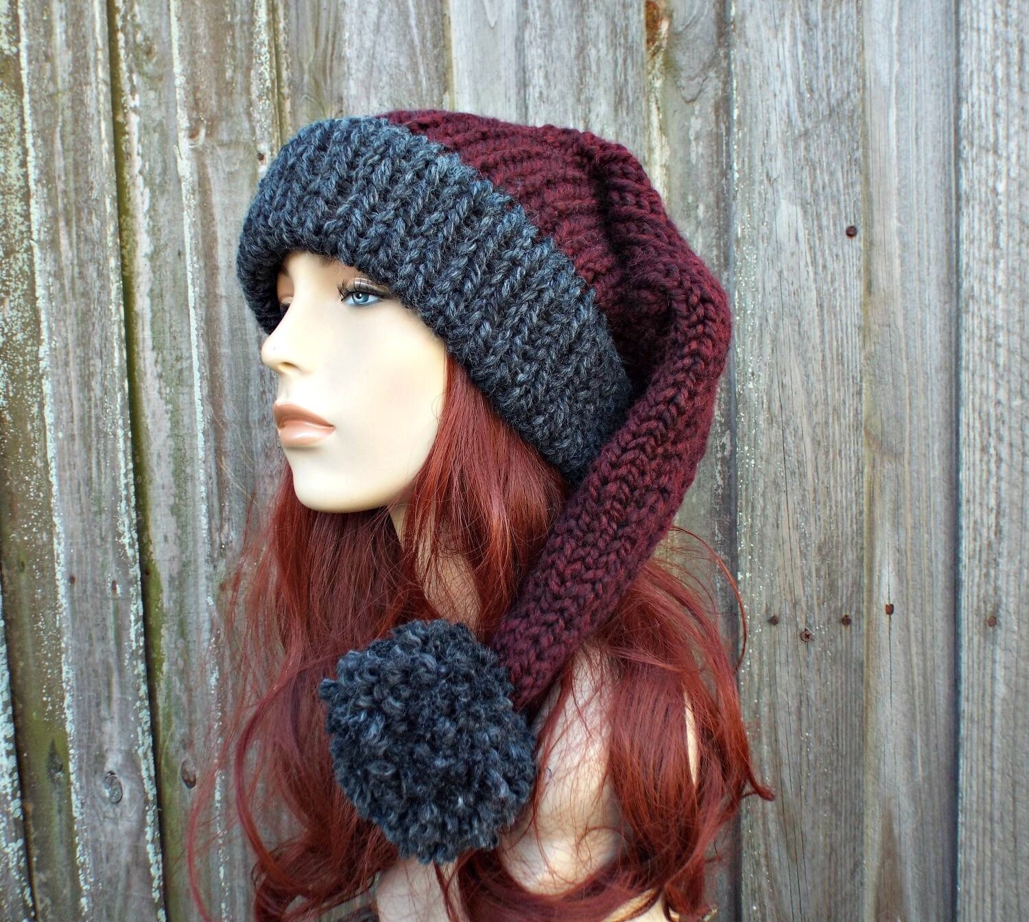 Hand-knitted Border Hat | SOL (soonerorlater)