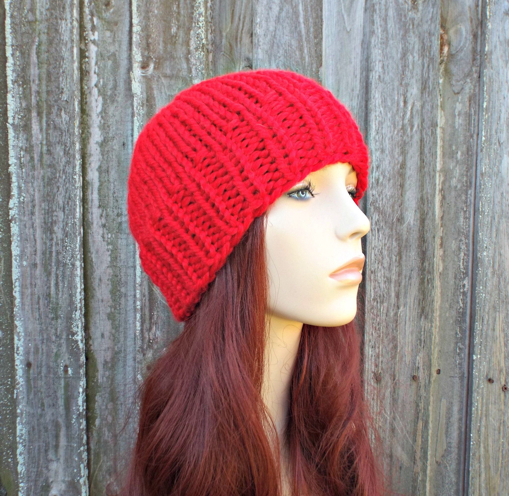 Chunky Knit Hat, Womens Hat, Mens Hat, Winter Hat, Knit Beanie