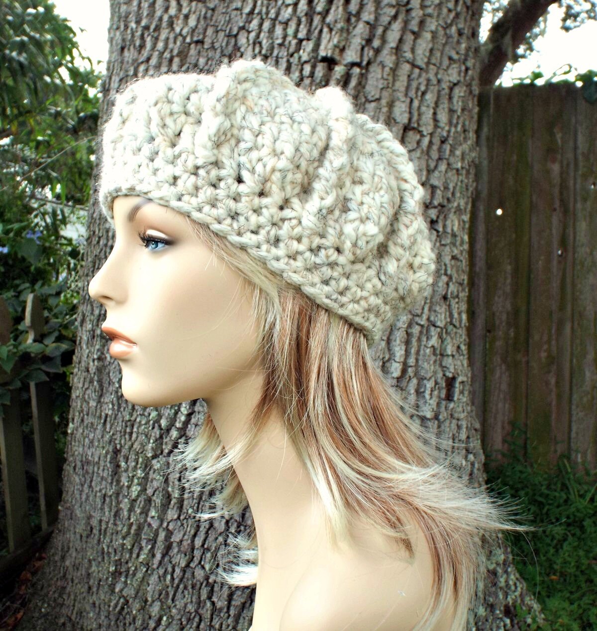 Chunky Crochet Hat Crochet Beret 
