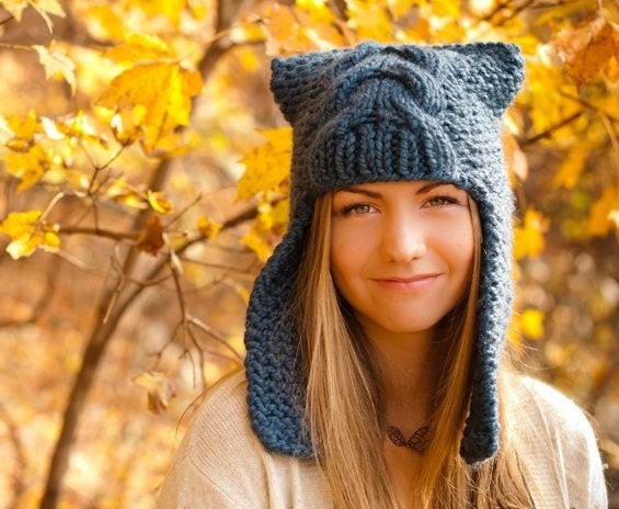 TNTNTUTU❤️Ear Protection Knit Hat Earmuffs Knitted Hat 2024 New Ear Protection Knitted D3P7