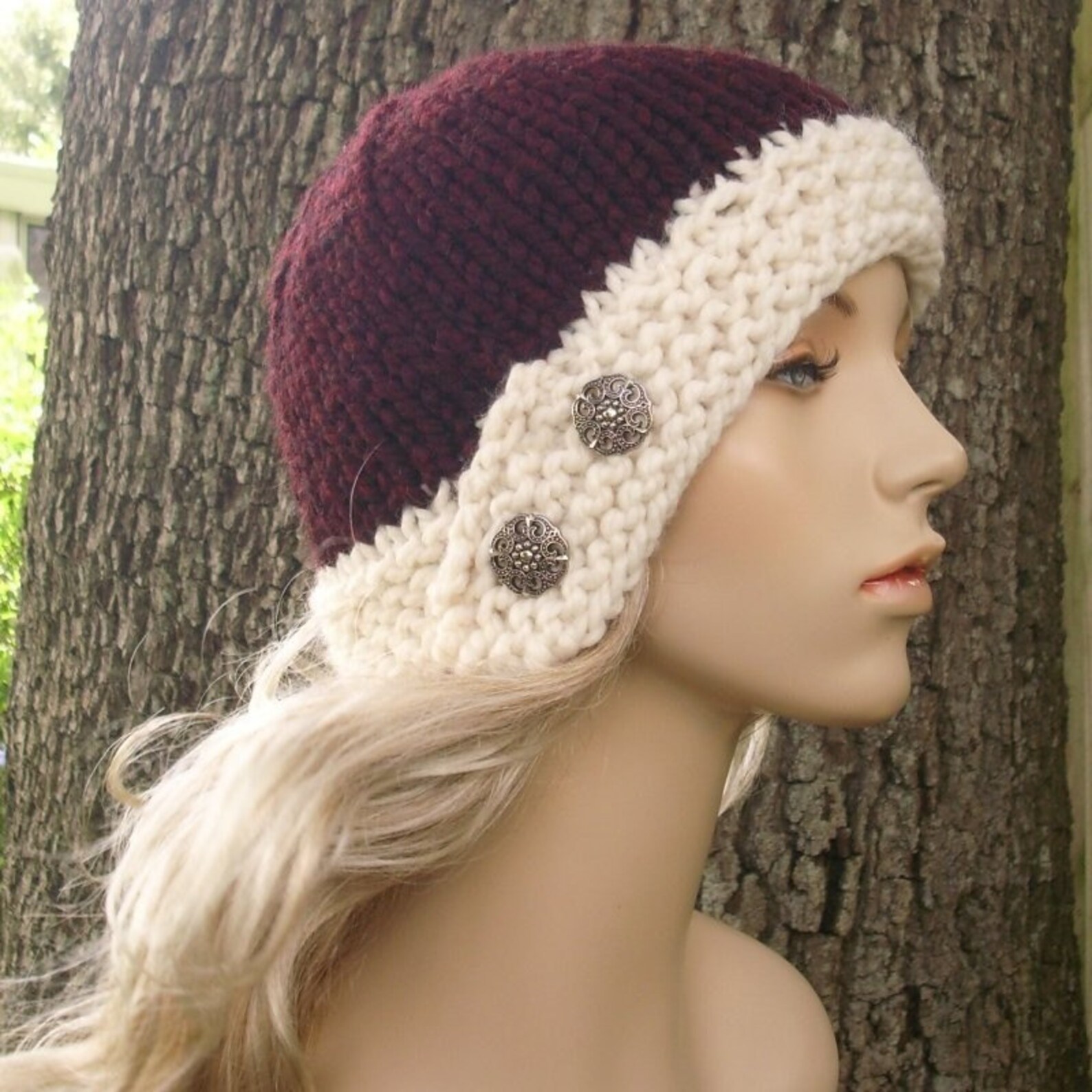 RONNEL Women Cilindro With Frayed Two Color Hat
