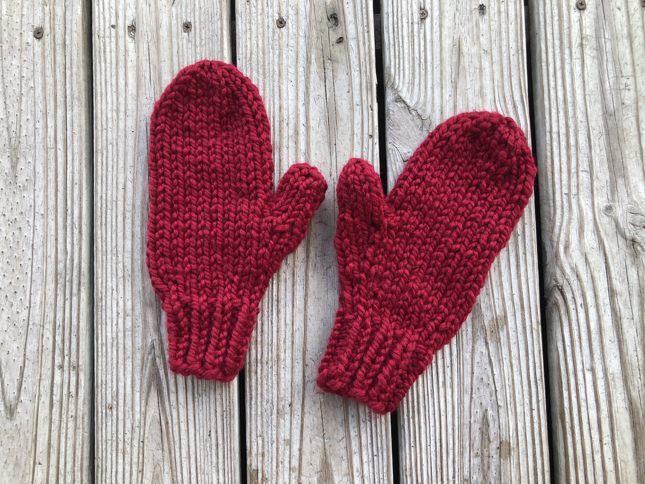Hand Knit Mittens, Womens Mittens, Adult Mittens, Winter
