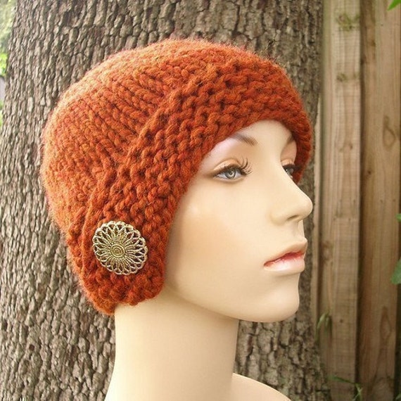 Instant Download Knitting Pattern Womens Hat Pattern Knit Hat