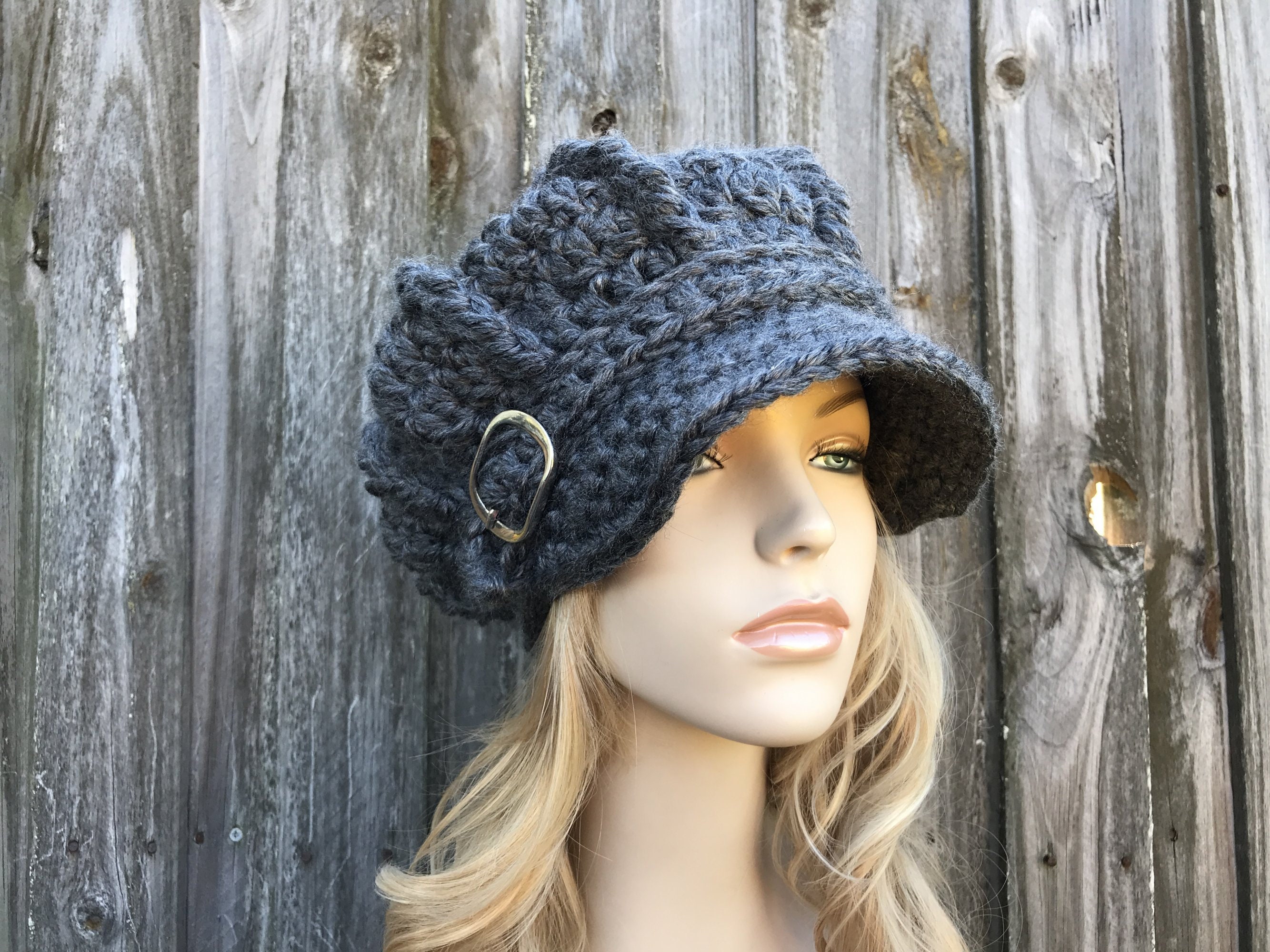 Chunky Crochet Hat, Womens Hat, Mens Hat, Winter Hat