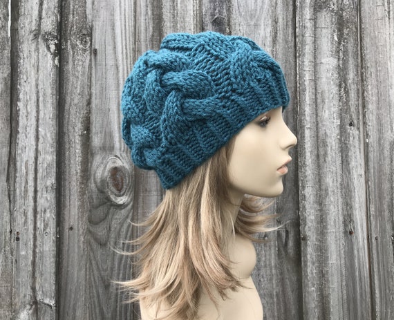 Bonnet Femme Van Der Rich ® - Bonnet Tricoté Doux Et Chaud Pour Homme Femme (Chocolat, TU Bonnet De Fourrure Homme