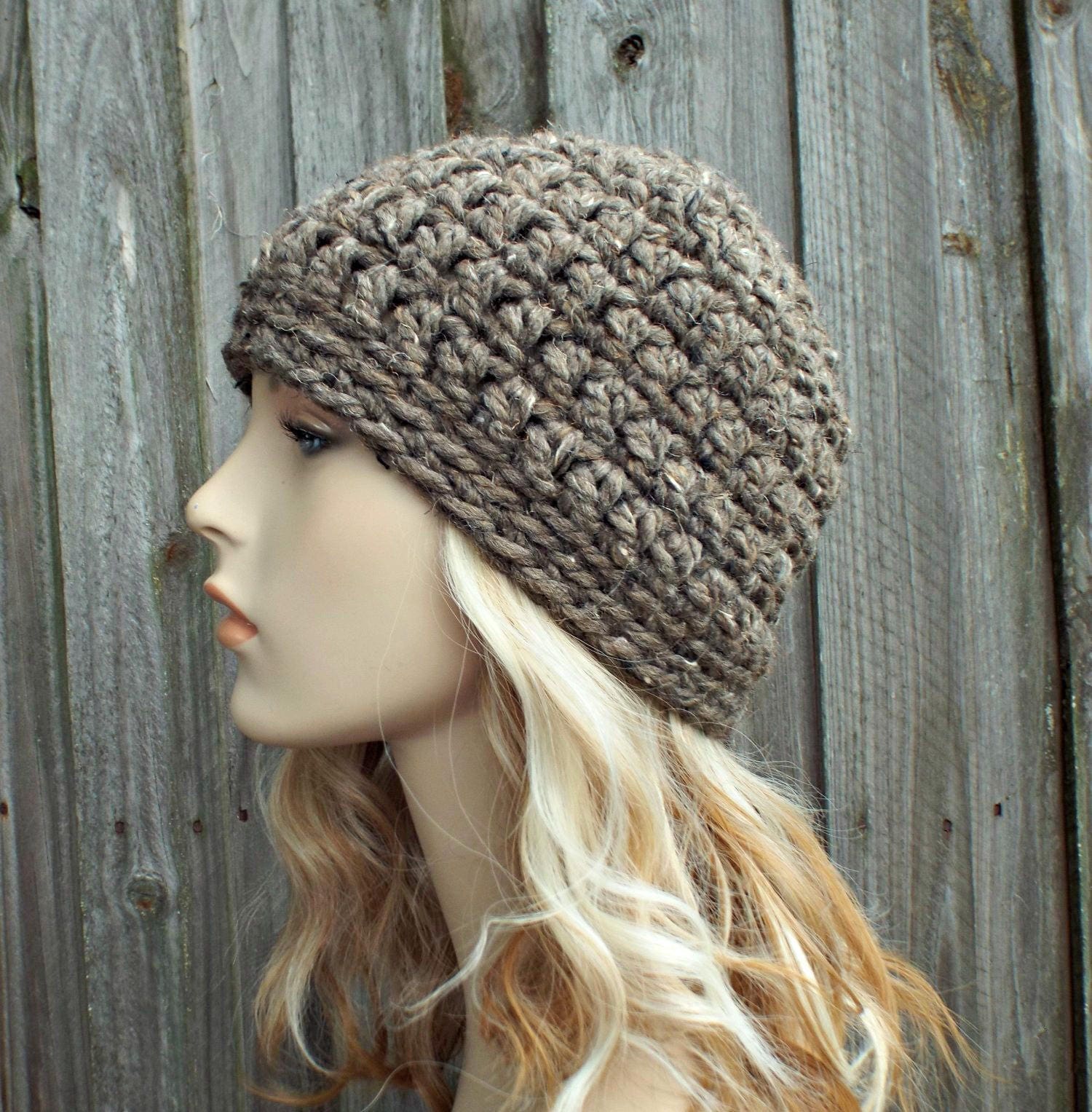 13+ Crochet Hats For Women Chunky Crochet Hat, Womens Hat, Mens Hat, Winter Hat, Crochet Beanie
