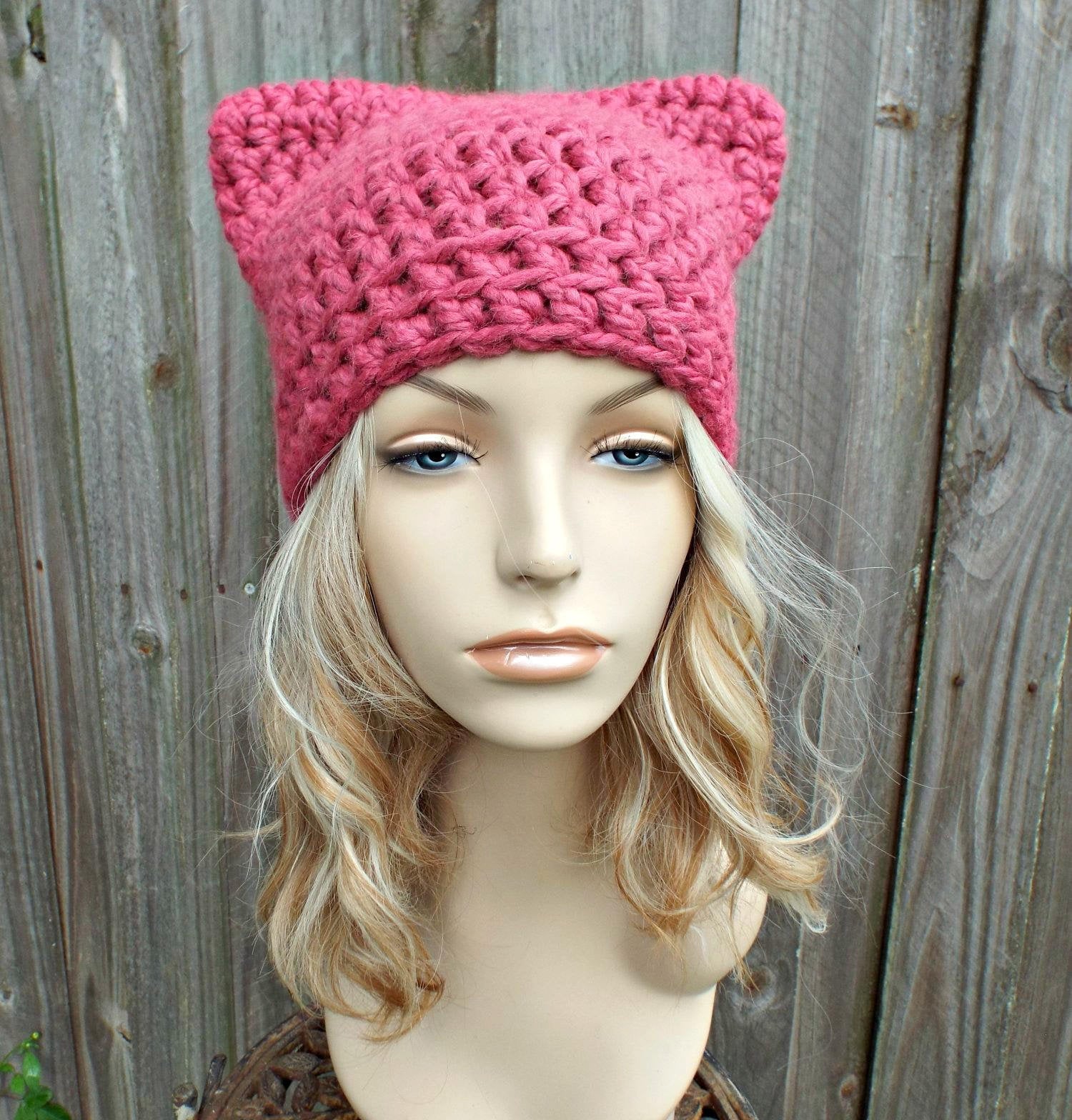 Pink Cat Hat Pink Pussyhat Pink Pussy 