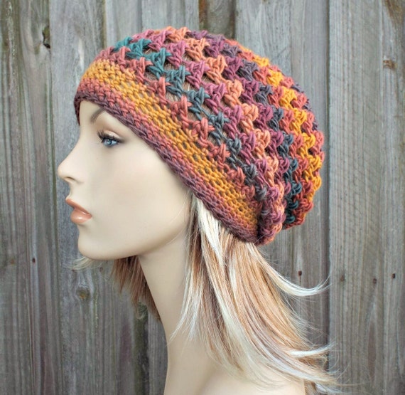 Crochet Hat Pattern Womens Hats Slouchy Beanie Pattern Mens