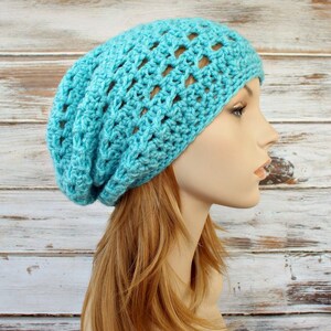 Instant Download Crochet Pattern, Crochet Hat Pattern, Womens Hat Pattern, Juliet Slouchy Beanie Pattern image 2