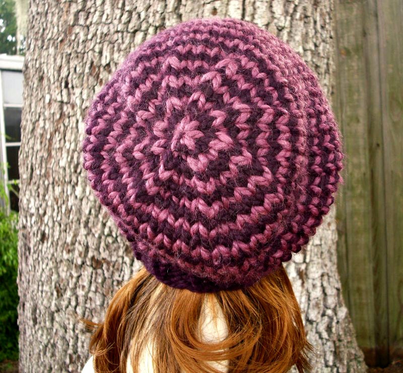 Chunky Knit Hat Pattern, Easy Knitting Pattern, Knit Beanie Pattern ...