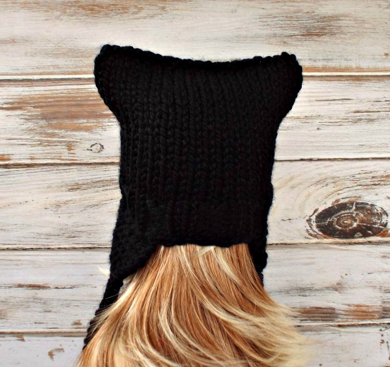 Chunky Knit Hat Cat Hat Cat Eat Hat Womens Hat Mens Hat Etsy