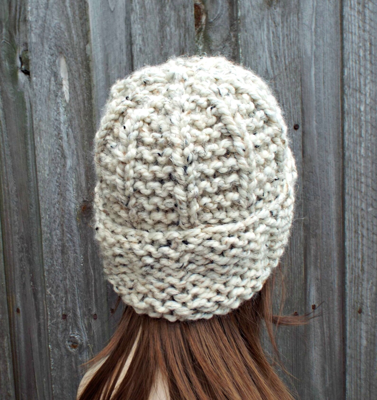 Chunky Knit Hat Pattern Knitting Pattern Knit Beanie | Etsy
