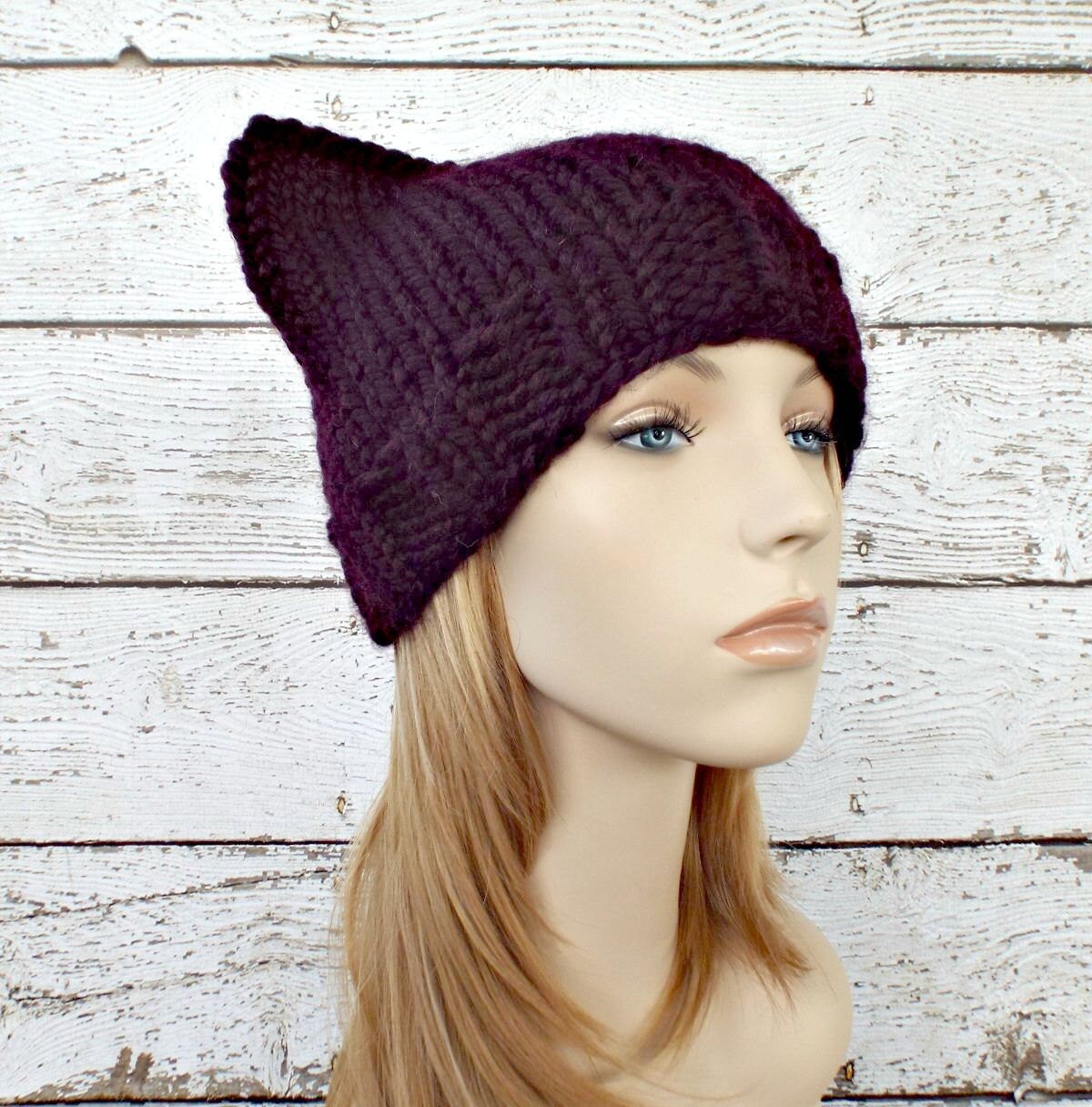 Chunky Knit Hat, Womens Hat, Mens Hat, Winter Hat, Knit