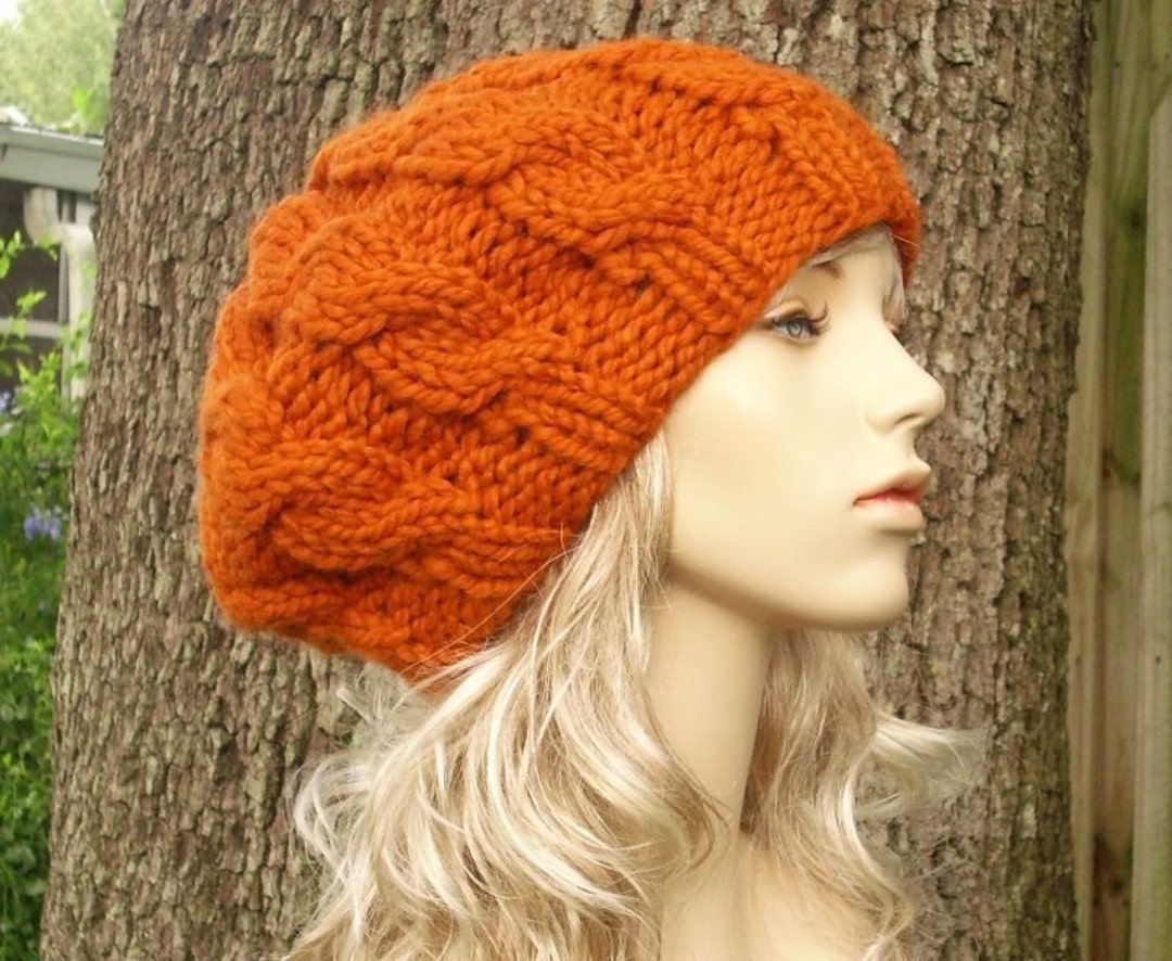 帽子 marihoja lilyan knit Beret marihoja lilyan knit 粗 Beret