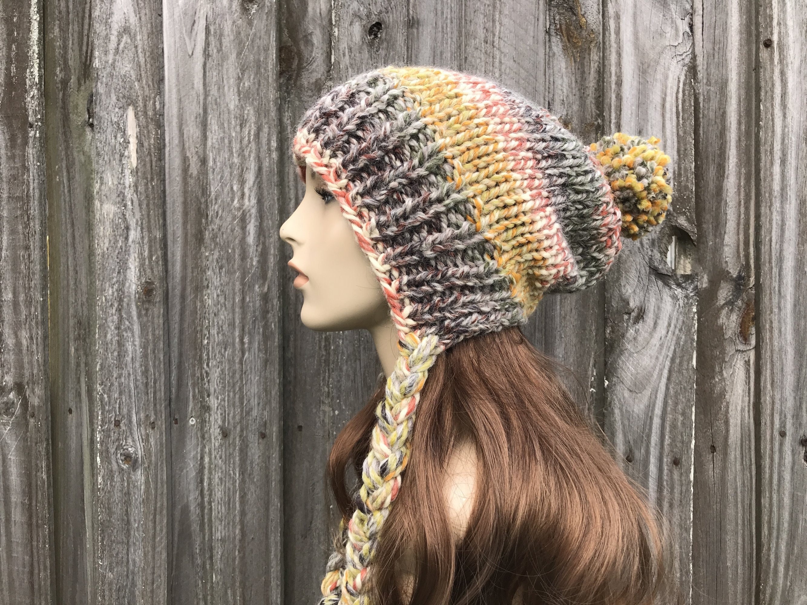 Coney Island Hand‑Knit Chunky Beanie (Unisex) Coney Island Beanie - Etsy main image 3