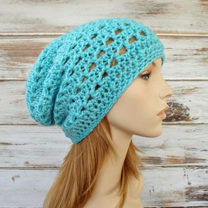 Instant Download Crochet Pattern, Crochet Hat Pattern, Womens Hat Pattern, Juliet Slouchy Beanie Pattern image 1