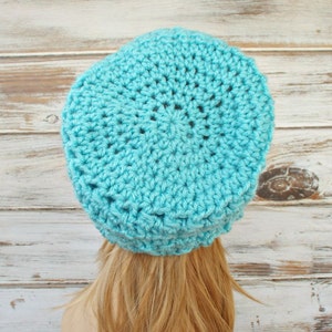 Instant Download Crochet Pattern, Crochet Hat Pattern, Womens Hat Pattern, Juliet Slouchy Beanie Pattern image 4
