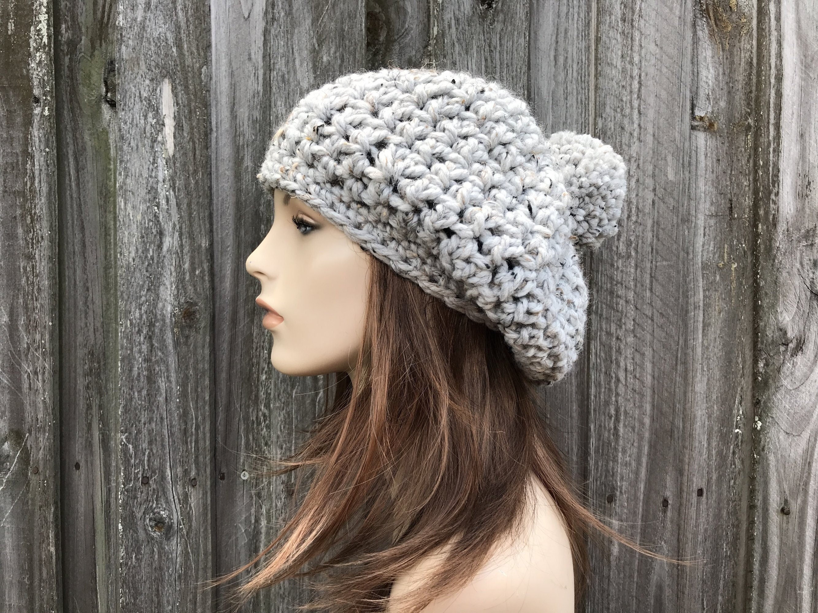 Chunky Crochet Hat Womens Hat Crochet 