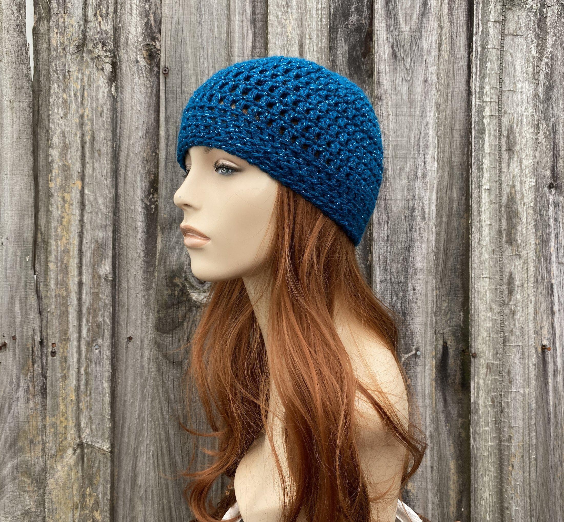 Crochet Hat, Womens Hat, Mens Hat, Beach Hat, Crochet Beanie  display picture 2