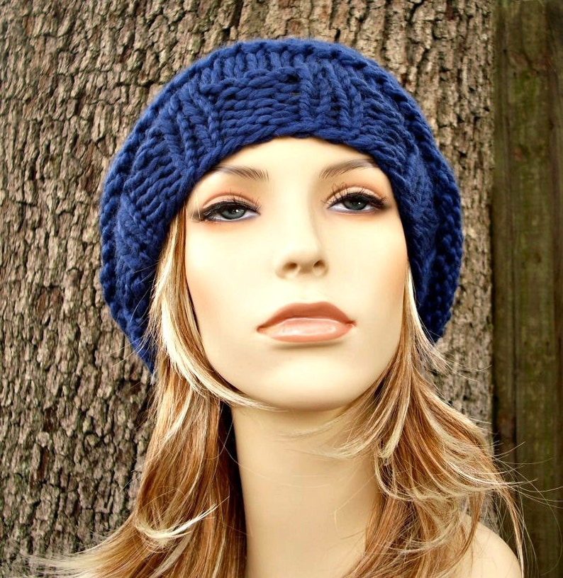 Chunky Knit Hat for Women Slouchy Winter Beanie Winter Etsy