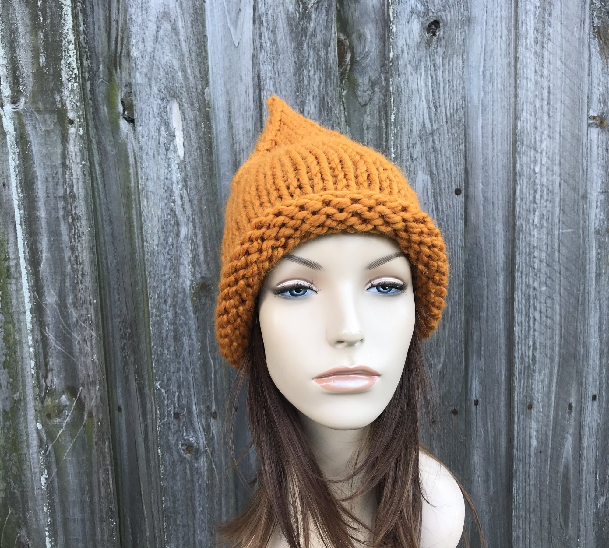 帽子 Smooth Mood Pollu Wholegarment Knit Hat EASDEY Mog Po H Beanie Unisex Knit Hat Acrylic Cuffed Cap