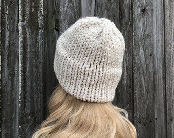 Chunky Knit Hat, Womens Hat, Mens Hat, Winter Hat, Knit Cap