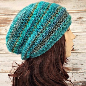 Summer Beanie, Beach Hat, Crochet Hat, Womens Hat, Mens Hat, Winter Hat, Crochet Beanie, Crochet Cap, Slouchy Beanie, Penelope Slouchy Hat,
