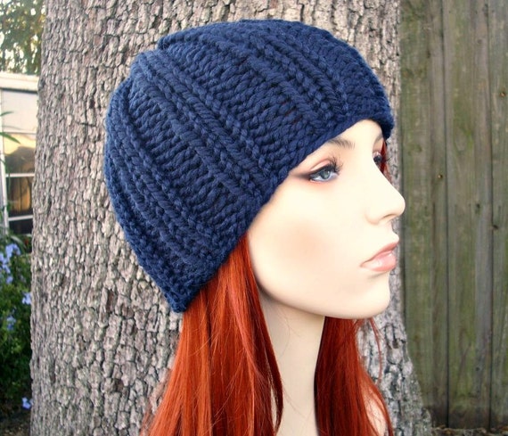 Chunky Knit Hat, Womens Hat, Mens Hat, Winter Hat, Knit  display picture 1