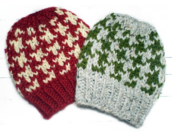 Knitted hat patterns with bulky yarn