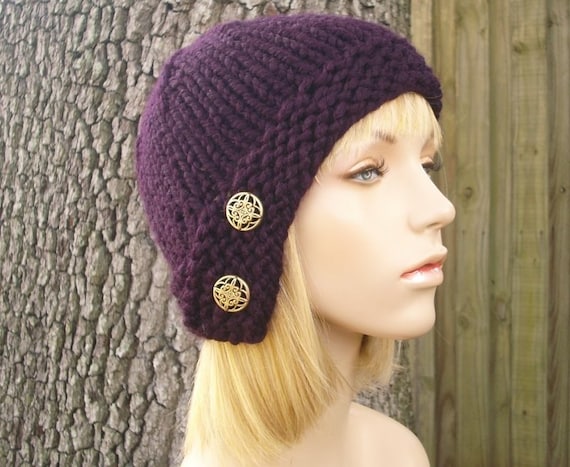 Bonnet De Laine Au Crochet Bonnet Tricoté Pour Femmes Couleur