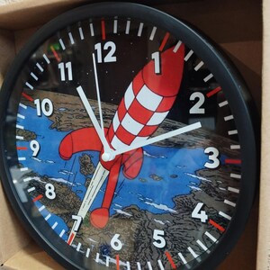 Tintin Wall Clock - Etsy
