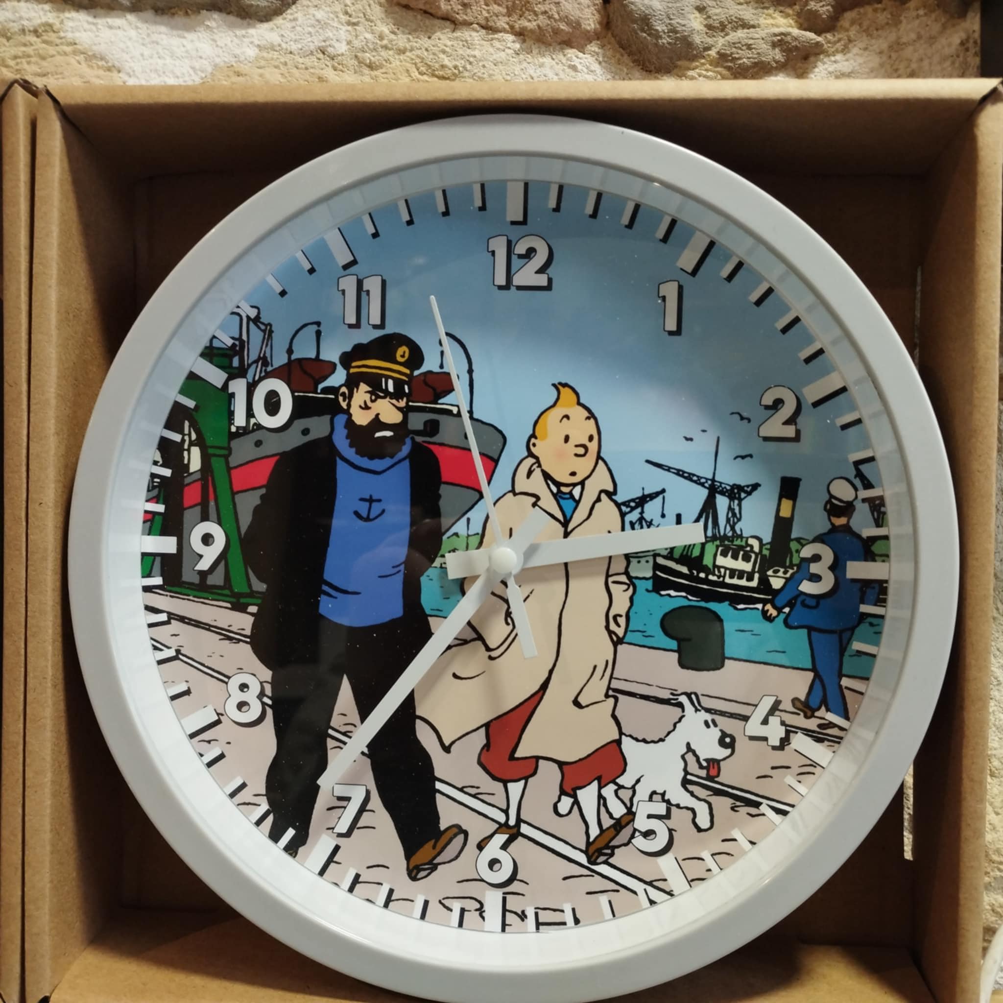 Tintin Clock - Etsy